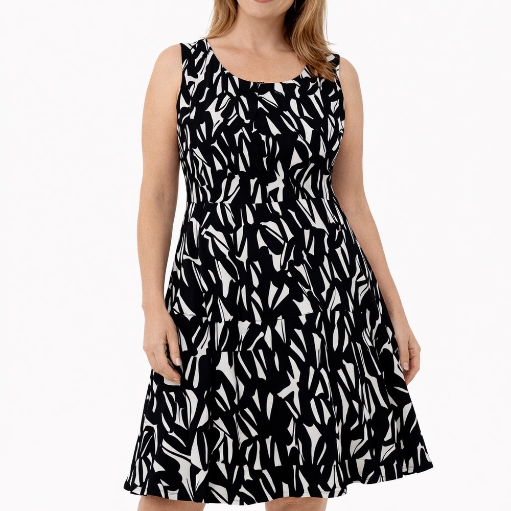 Kasper Fit and‎ Flare Dress Size 16